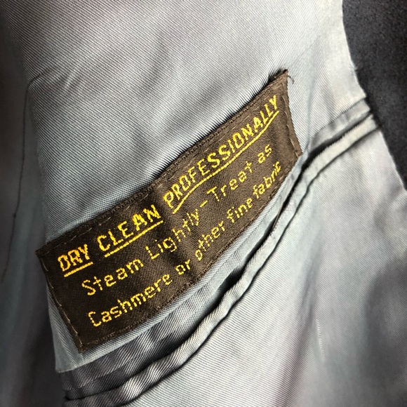 V Vintage Donmark Blue Suede Men’s Blazer - Picture 8 of 14